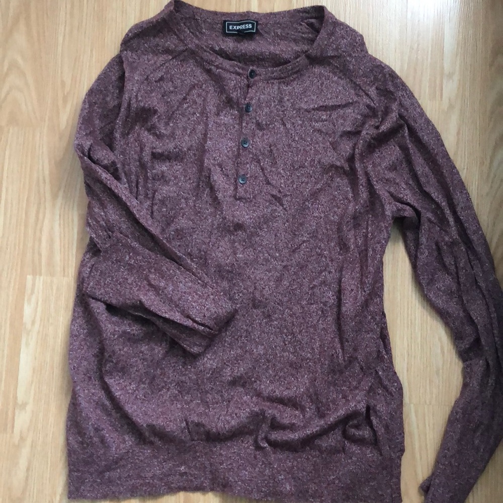 Express long sleeve shirt top